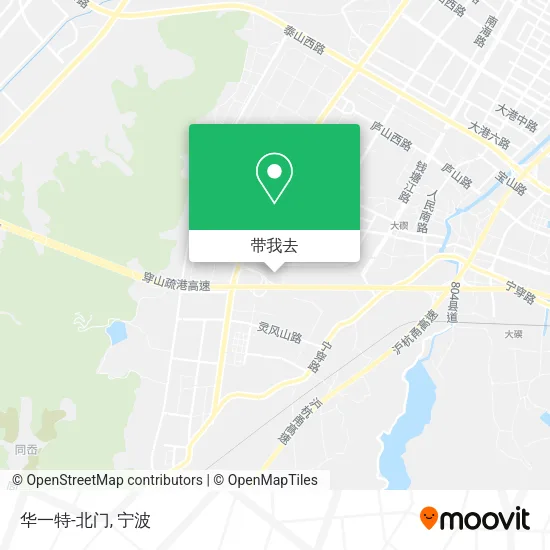 华一特-北门地图