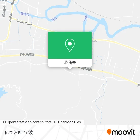 陆怡汽配地图
