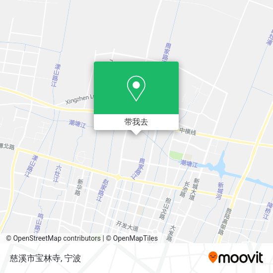 慈溪市宝林寺地图