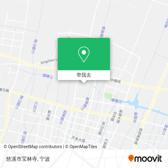 慈溪市宝林寺地图