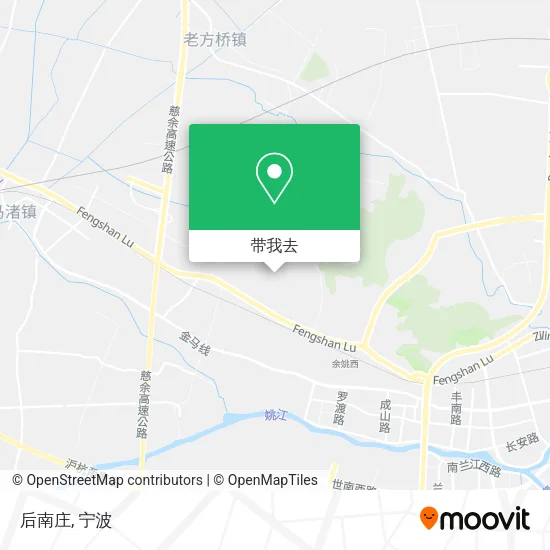 后南庄地图