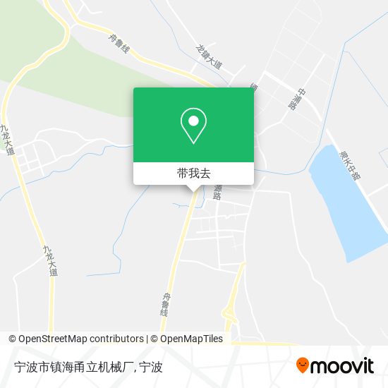 宁波市镇海甬立机械厂地图