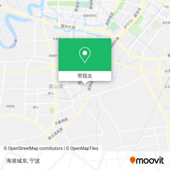 海港城东地图