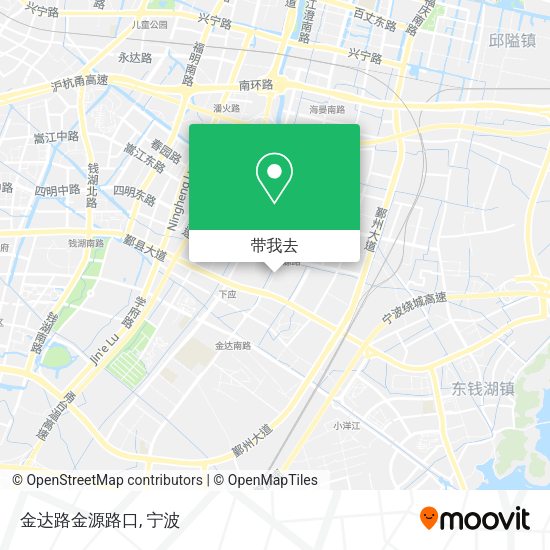 金达路金源路口地图