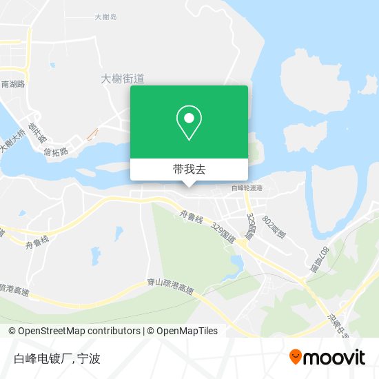 白峰电镀厂地图