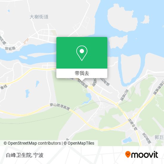 白峰卫生院地图