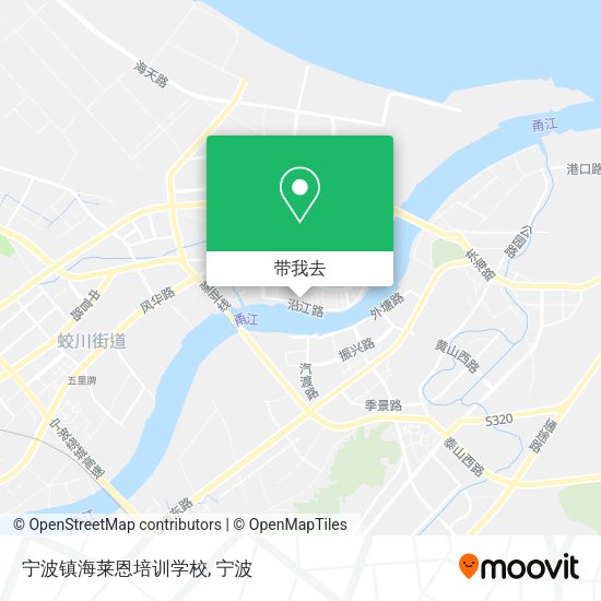 宁波镇海莱恩培训学校地图