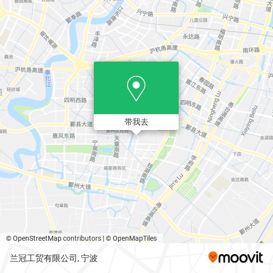 兰冠工贸有限公司地图