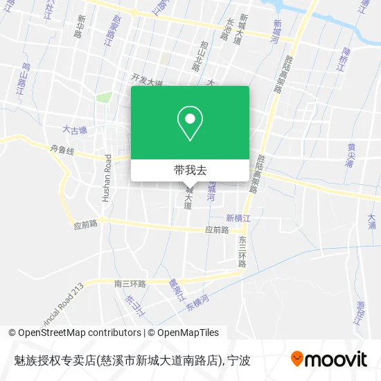 魅族授权专卖店(慈溪市新城大道南路店)地图
