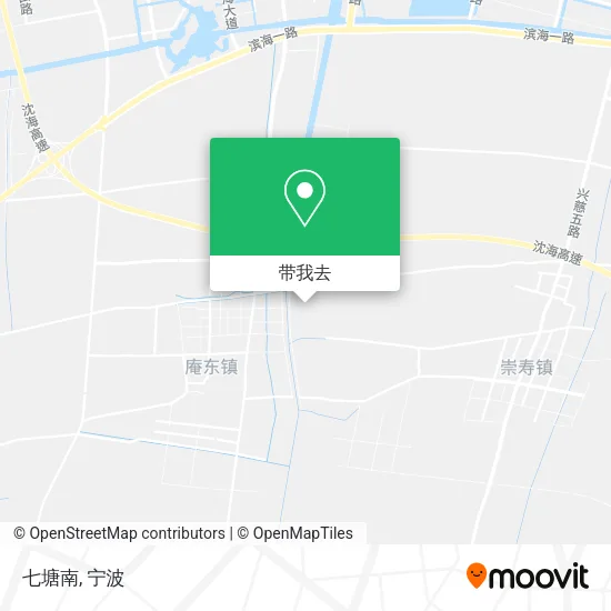 七塘南地图