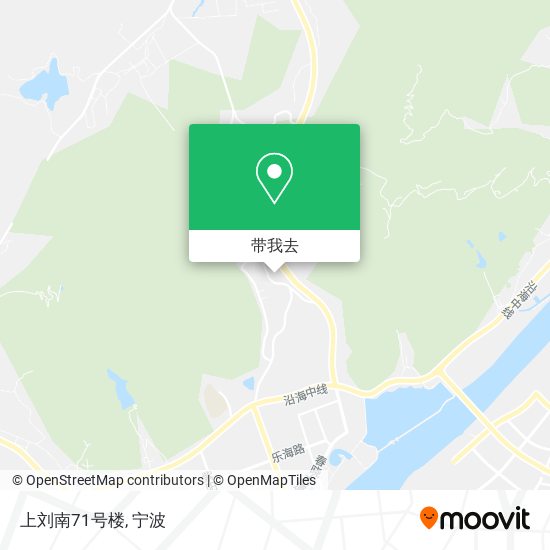 上刘南71号楼地图