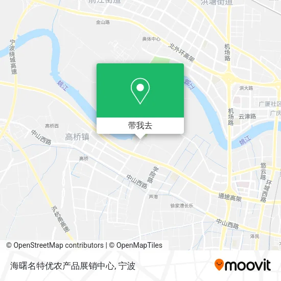 海曙名特优农产品展销中心地图