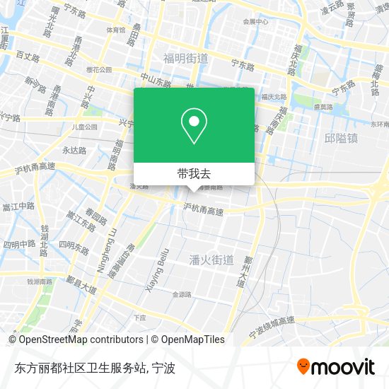 东方丽都社区卫生服务站地图