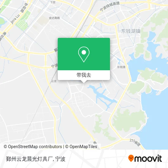 鄞州云龙晨光灯具厂地图