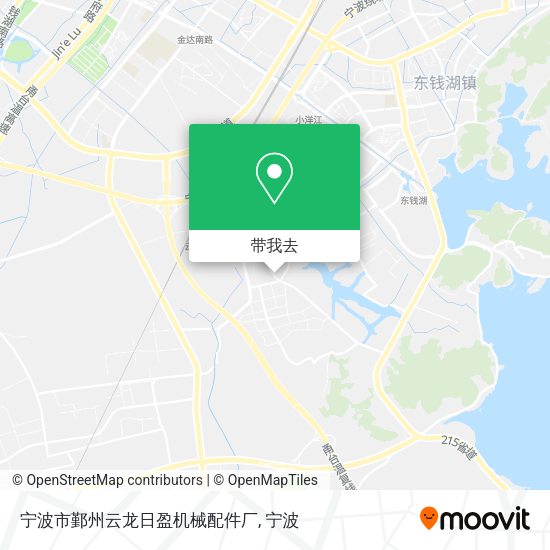 宁波市鄞州云龙日盈机械配件厂地图