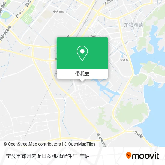 宁波市鄞州云龙日盈机械配件厂地图