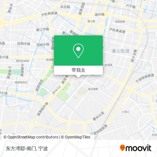 东方湾邸-南门地图