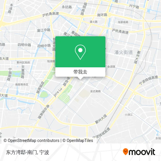 东方湾邸-南门地图