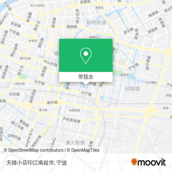 天猫小店印江南超市地图