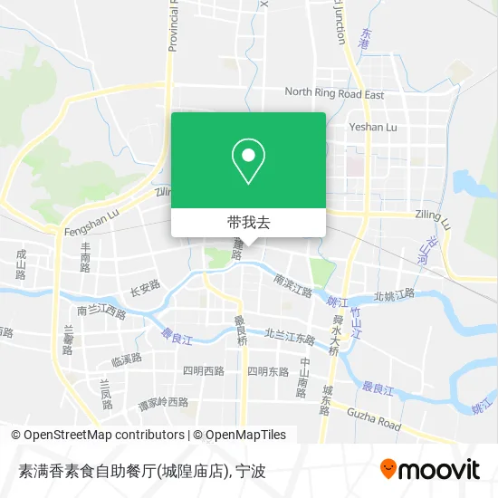 素满香素食自助餐厅(城隍庙店)地图
