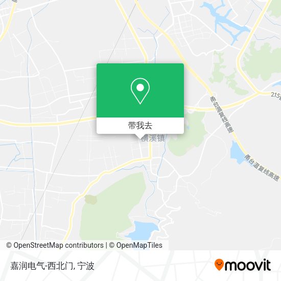 嘉润电气-西北门地图