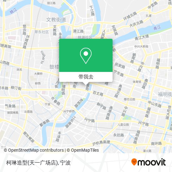 柯琳造型(天一广场店)地图