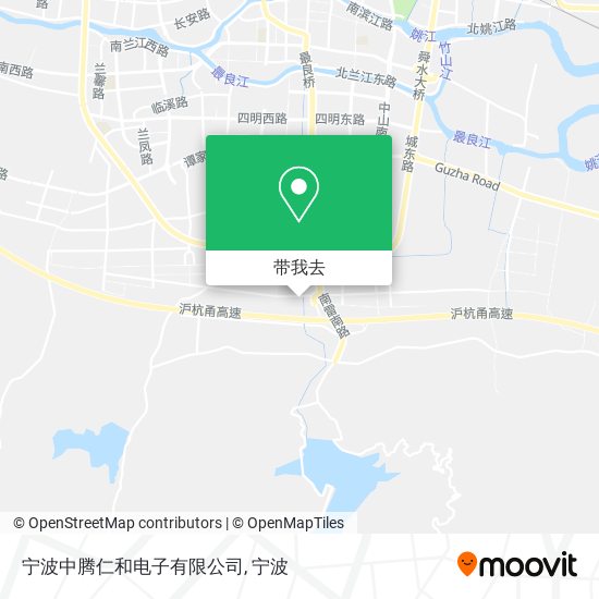 宁波中腾仁和电子有限公司地图