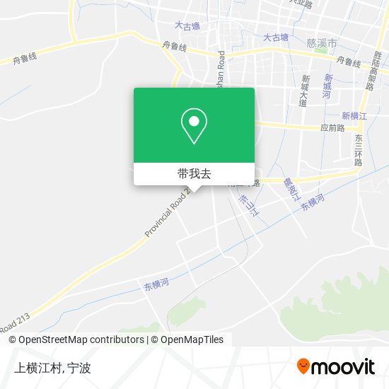 上横江村地图