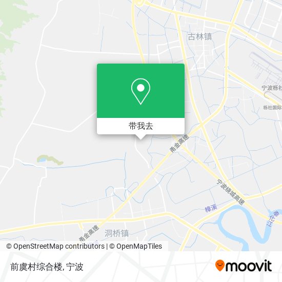 前虞村综合楼地图