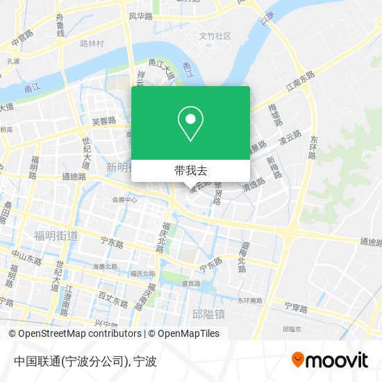 中国联通(宁波分公司)地图