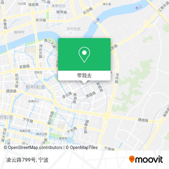 凌云路799号地图