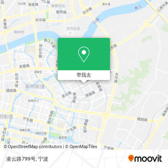 凌云路799号地图