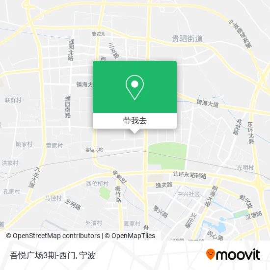 吾悦广场3期-西门地图