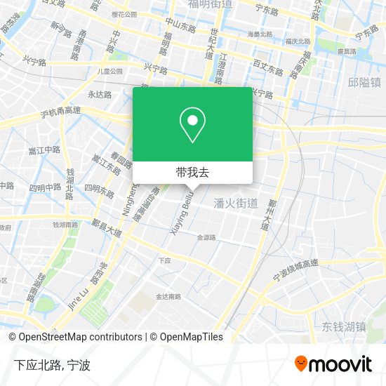 下应北路地图