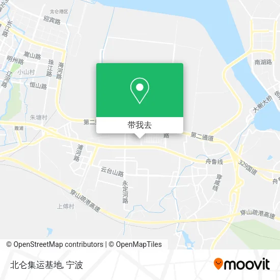 北仑集运基地地图