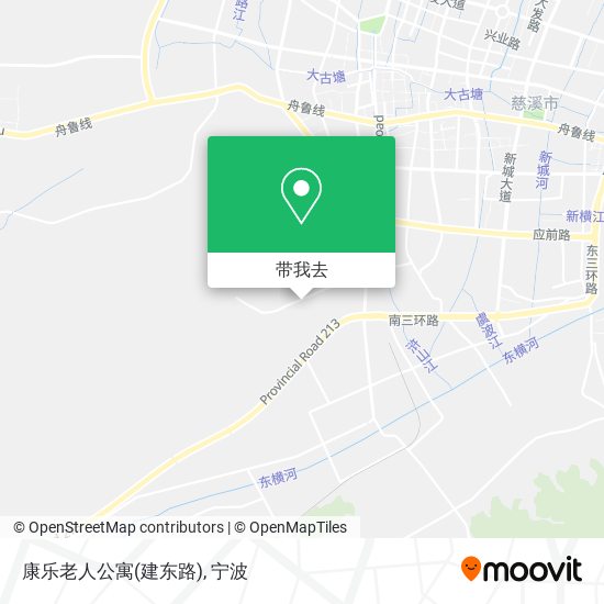 康乐老人公寓(建东路)地图