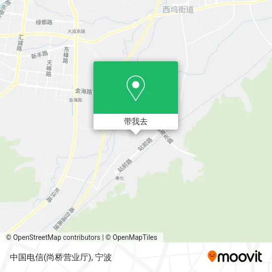 中国电信(尚桥营业厅)地图