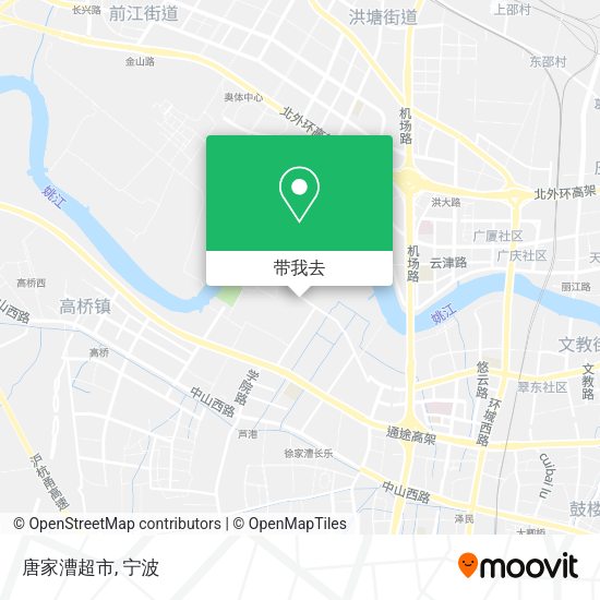 唐家漕超市地图