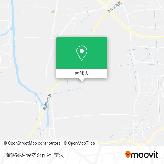 董家跳村经济合作社地图