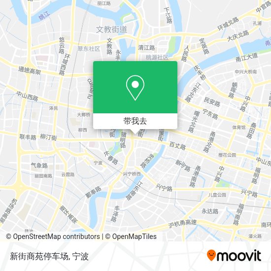 新街商苑停车场地图