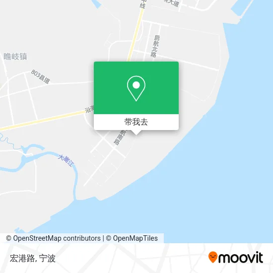 宏港路地图