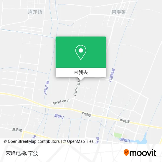 宏峰电梯地图