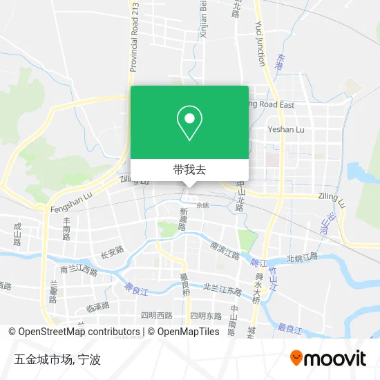 五金城市场地图