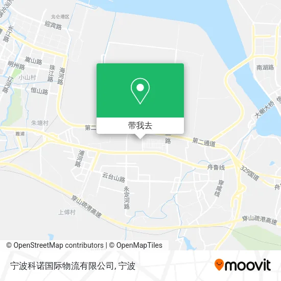 宁波科诺国际物流有限公司地图