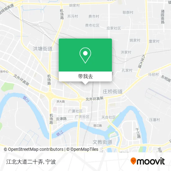 江北大道二十弄地图