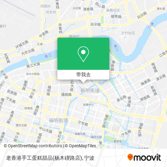 老香港手工蛋糕甜品(杨木碶路店)地图
