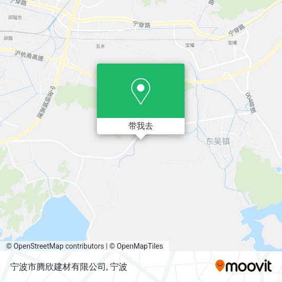 宁波市腾欣建材有限公司地图