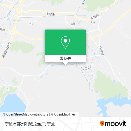 宁波市鄞州利诚拉丝厂地图