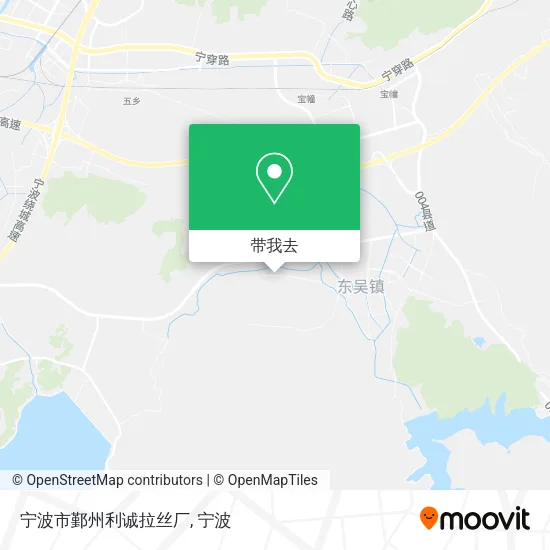 宁波市鄞州利诚拉丝厂地图