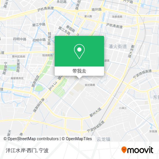 洋江水岸-西门地图